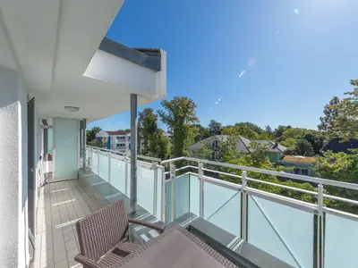 Apartment am Kurstrand Zingst - Balkon