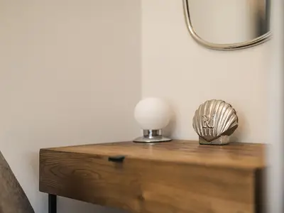 Schminktisch im Schlafzimmer