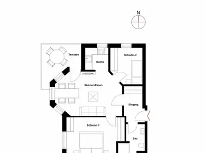 Ferienwohnung für 4 Personen (51 m²) in Zingst 2/10