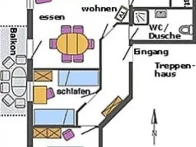 Ferienwohnung für 4 Personen (69 m²) in Zingst 4/10