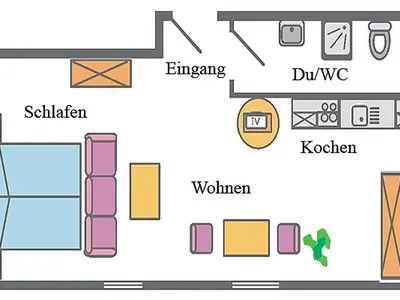 Ferienwohnung für 2 Personen (24 m²) in Zingst (Ostseebad) 8/8