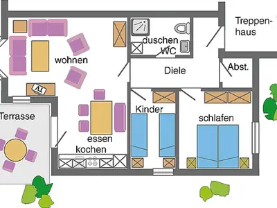 Ferienwohnung für 4 Personen (62 m²) in Zingst 2/10