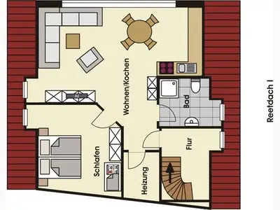 Ferienwohnung für 3 Personen (55 m²) in Zingst (Ostseebad) 9/9