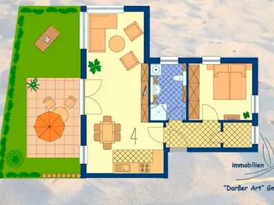 Ferienwohnung für 4 Personen (60 m²) in Zingst (Ostseebad) 7/7
