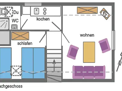 Ferienwohnung für 2 Personen (35 m²) in Zingst (Ostseebad) 5/8