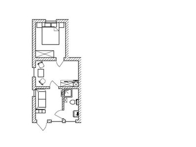 Ferienwohnung für 2 Personen (30 m²) in Zinnowitz 5/5