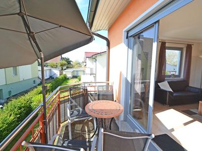 Terrasse mit Gartenblick