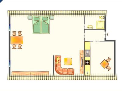 Ferienwohnung für 3 Personen (40 m²) in Zinnowitz 10/10