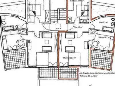 Ferienwohnung für 3 Personen (62 m²) in Zinnowitz 7/10