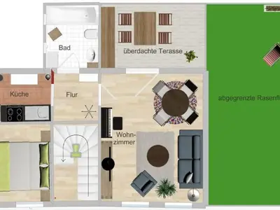 Ferienwohnung für 4 Personen (52 m²) in Zinnowitz 7/10