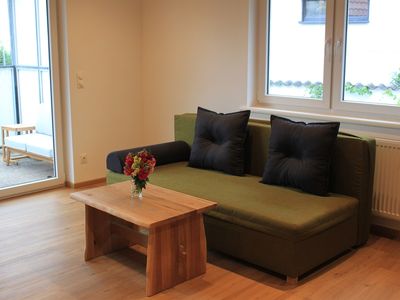 Wohnzimmer Couch / Schlafcouch Hochsitz