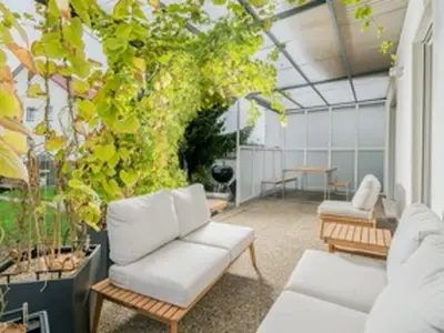 Unterschlupf Terasse