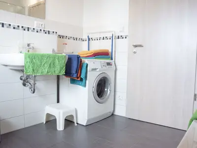 Bad mit Waschmaschine
