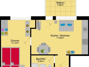 Ferienwohnung für 4 Personen (35 m&sup2;) in Zürich