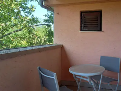 outside