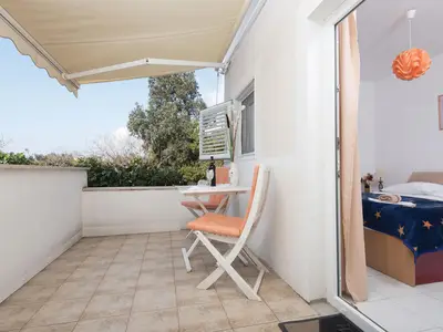 outside