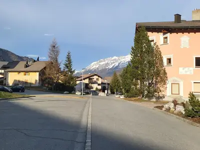 Zufahrt in das Wohngebiet