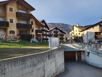 Abfahrt in die Tiefgarage