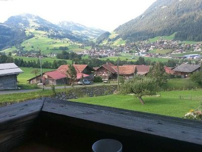 Aussicht vom Balkon