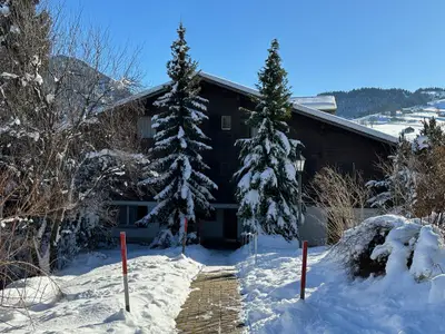 Eingang Haus Winter