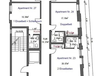 Ferienwohnung für 14 Personen (153 m²) in Zwingenberg 2/10 Ferienwohnung für 14 Personen (153 m²) in Zwingenberg 2/10