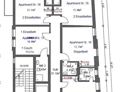Ferienwohnung für 44 Personen (470 m²) in Zwingenberg 4/10