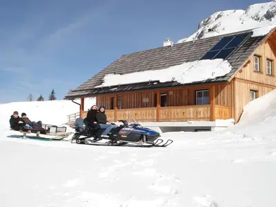 Gindlhütte, Tauplitzalm, Transport zur Hütte