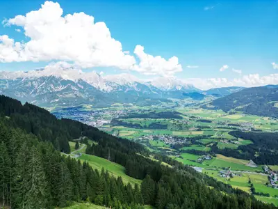 Hütte mit Aussicht
