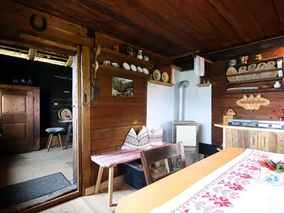 Stube in der Hütte