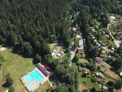 Campingplatz von oben