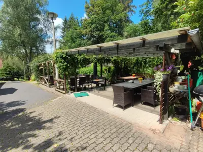 Biergarten Außenterrasse