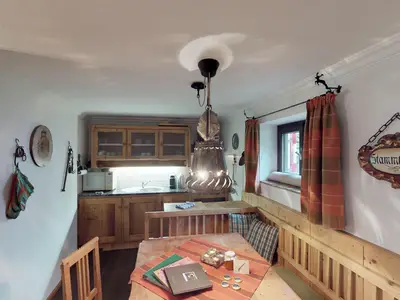 Lärchen-Troadkastn - Ess- und Küchenbereich 2018