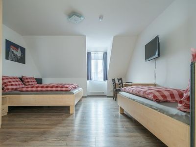 Anitas Altstadtpension Dreibettzimmer