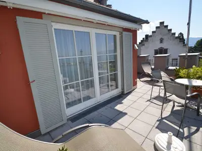 Juniorsuite mit Terrasse und Seeblick