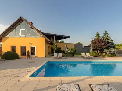 Aussicht auf den Pool