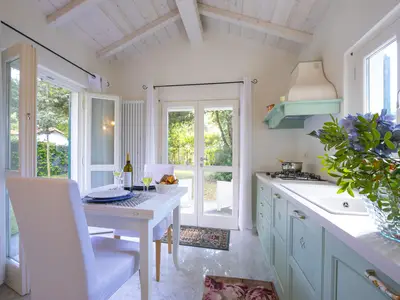 KItchen ist hell und gemütlich