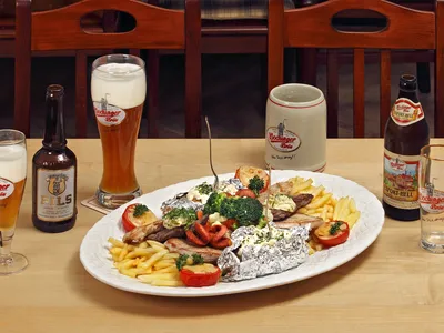 Bayerische Küche Gasthof Kampenwand