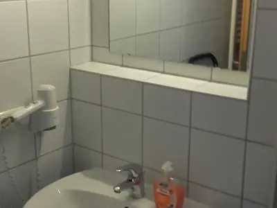 Waschbecken mit Fön