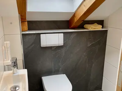 Zusätzliches WC Giebel-Apartment