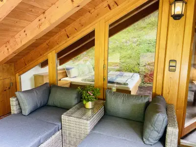 Überdachte Terrasse