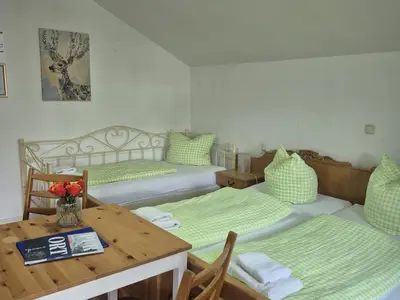 Blick zum Schlafbereich