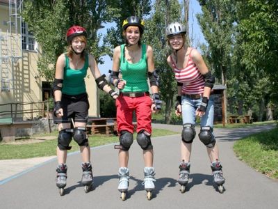 Skater auf der Flaeming Skate