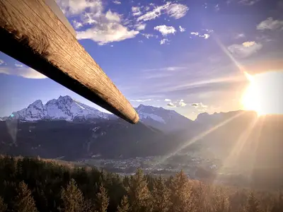 Sonnenuntergang Berchtesgaden