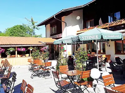 unser schöner Biergarten