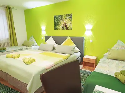 so sieht unser Familienzimmer aus