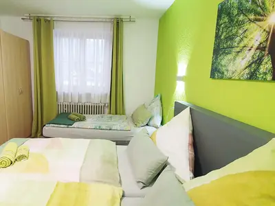 so sieht unser Familienzimmer aus