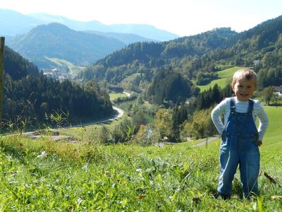 Aussicht Richtung Hochkar