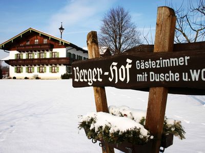"Berger-Hof" im Winter