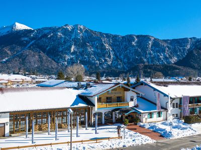 Hotel im Winter