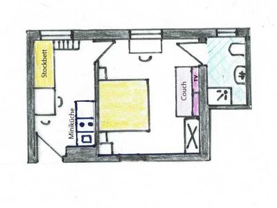 Mehrbettzimmer für 5 Personen (29 m²) in Kaunerberg 10/10